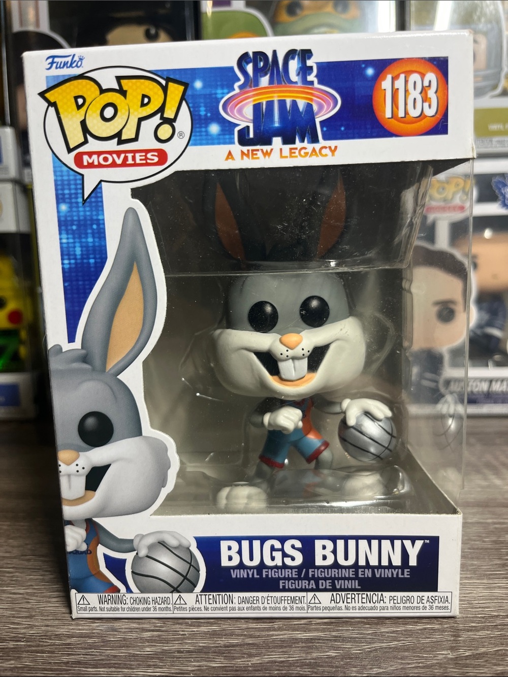 Funko Pop! Movies Space Jam A New Legacy Bugs Bunny Figure - Gray, Orange, Blue